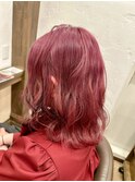 ハイライトバレイヤージュダブルカラーケアブリーチ30代40代