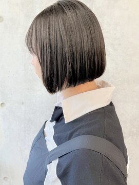 モリオ(morio) ミニボブナチュラルボブ艶髪ボブルフ艶感髪質改善20代30代40代