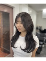 セレーネヘアー 難波店(Selene hair)&nbsp;グレージュ×レイヤーカット