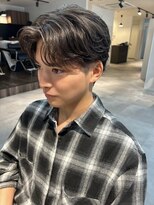 シーフ 千葉(Cyf)&nbsp;メンズ韓国ヘア/ニュアンスパーマ/センターパート/関祐翔