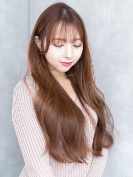 エレノア 川崎(Eleanor) シースルーバング/ウェーブ巻きロング