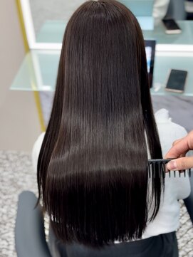 ラ ミュウ バイ ディーアンドティー(LA MIU by D&T) アイロンなしドライだけでも決まる美髪縮毛矯正