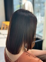 ルスリー 横浜店(Lsurii)&nbsp;横浜駅/髪質改善縮毛矯正/黒髪/小顔