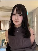 冬こそ似合うレイヤーカット