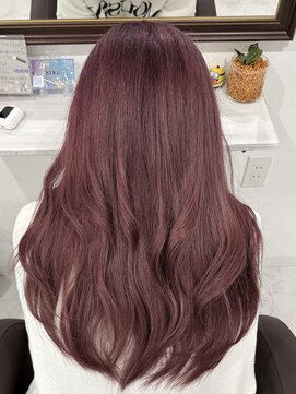 ブリーチ1回で出来るラベンダーカラー