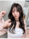 レイヤーカットハッシュカット/似合わせカット/大人ガーリー20代