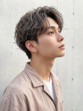 アーダーヘアサロン 森田店(ADER HAIR SALON) メンズセンターフェザーパーマ