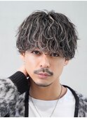 渋谷波巻きシャドウパーマツイストスパイラルルーズパーマ緩め