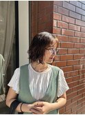 こなれ感ボブパーマ