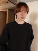 ノラジャーニー(NORA Journey)&nbsp;メンズボブウルフメンズミディアムレイヤーカットメンズウルフ