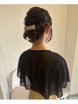 アクシア ヘア(Axia. Hair)の写真/結婚式・二次会・イベントに♪あなたの魅力を引き立てる華やかアレンジで、特別な一日をより印象的に。