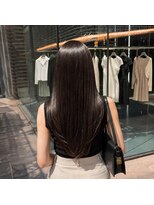 ララルーモ 渋谷公園通り店(LaLarOomo)&nbsp;髪質改善で叶える艶髪ロング｜ナチュラルストレート