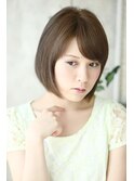 髪本来の美しさを奏でる　大人なアムールボブ【新小岩】