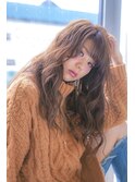sungooseエアリーミディショートパーマホワイトアッシュ