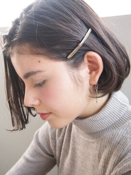 コス(kos) ワンレン＊タイトフィットなワンカールボブ