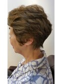 着物がよく似合う♪マダムショートヘアー☆