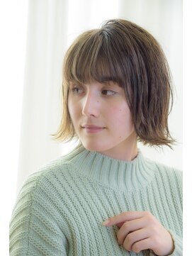 ウィルゴ(VIRGO) 【VIRGO】シルエットにこだわった!大人切りっぱなしボブ