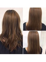 ヌーム 塚本店(NOOM) 手触り柔らかストレート☆艶感もアップ☆