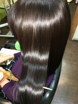 エムスリーディーミュゼステージ(M3D)&nbsp;ピコカラー&QCPトリートメントストレート仕上げ。