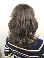 フィックスヘアー 梅田店(FIX-hair) カーキグレージュ/くすみカラー/グレージュカラー/こなれヘア