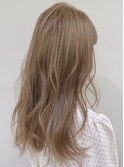 ふんわりブロンドヘアー