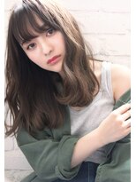 チョビー 銀座(chobii)&nbsp;道村/外ハネボブ/アッシュブラウン／インナーカラー/chobii銀座