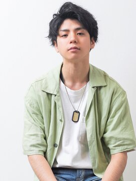 ナンプウ(Nanpu) 《Nanpu》カジュアルパーマスッキリアップバング