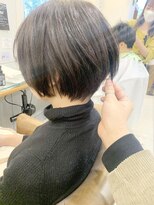 ネオリーブアイム 横浜西口店(Neolive aim)&nbsp;大人かわいい小顔丸みのあるショートボブ　20代30代40代