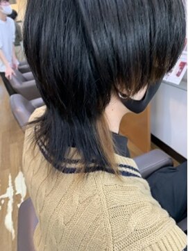 バグース ヘアーメイク アクシス(BAGUS hair make axis) マッシュウルフ＆インナーメッシュ