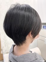 パシフィックダズールバトン(Pacific Dazzle baton)&nbsp;ナチュラルブラック×ショートボブ