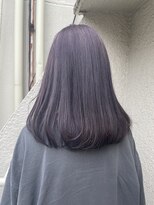 アジールヘア 池袋東口店(agir hair)&nbsp;透明感ラベンダーグレービタミンカラー池袋　池袋東口