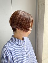 ムーサ(musa) ハンサムショート×ハイライトカラー【代々木上原】