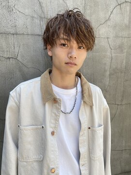 グリーン 登戸(green) 【YOSHI】立体感！ハイライトショート