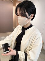 ニカ(NICA) 【NICA】ショートショートボブミニボブグレージュ ▽中山