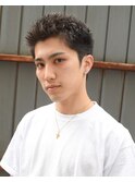 アップバングツーブロック束感ショートN