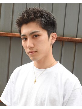 フリーク バーバーショップ 都島店(FREAK BARBER SHOP) アップバングツーブロック束感ショートN