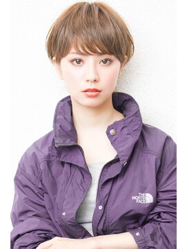 モニカ 西宮北口(Monica) 前下がりボブ・  内巻きワンカール・  ボブショート・暗髪