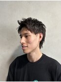 アップバングショート
