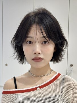 ロンドブルーム 天神大名店(Lond Bloom) 10代20代30代韓国ボブ髪質改善切りっぱなしボブ似合わせカット