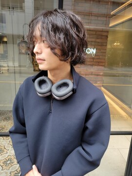 ニュートン(NEWTON) 【Newton×白鳥】シースルーボブパーマ