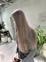 スイ 松戸(SUI)&nbsp;ハイトーンベージュ♪【松戸/ブリーチ】