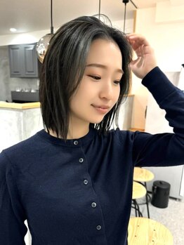 ナウアズ(now as.)の写真/【明石駅/徒歩3分】最句透明感カラー/質感再整など注目メニューも通いやすい価格で◎ロング料金なし