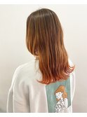 オレンジグラデーション