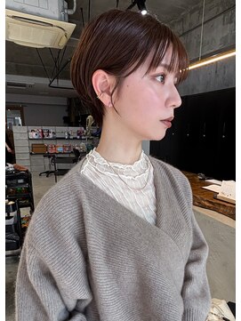 ゴブンノロク(GOBUN NO ROKU) 担当　竹橋/小顔耳掛けショート