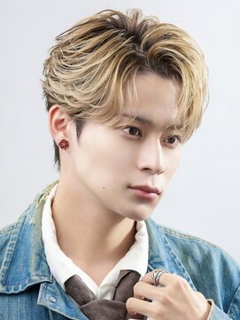 オーシャントーキョー 渋谷(OCEAN TOKYO) フェザーパーマ韓国センターパートシャドーパーママッシュ