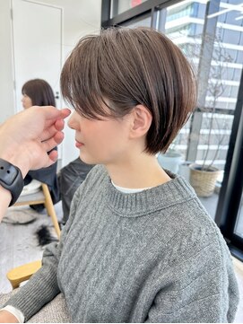 ビューナゴヤ 名駅(VIEW NAGOYA) イメチェン/美髪/ワイドバング/ブルーブラック/ショート