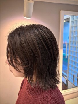 モップス 富岡店(MOPS) ナチュラルウルフスタイル×ピンクブラウン