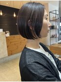ナチュラルショートボブ