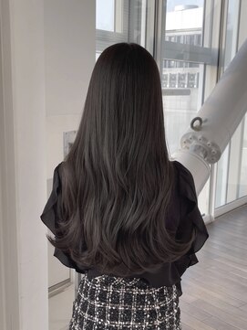 ライズ ネックス ザ サロン 渋谷(LIZE nex the salon) 暗めグレージュ＃渋谷駅＃韓国#髪質改善#トリートメント