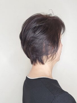 松本平太郎美容室 吉祥寺パートファイブ(PART5) 40代50代60代×ショートレイヤー×イノアカラー